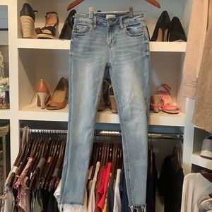 Pistola Frayed Jeans Low Rise